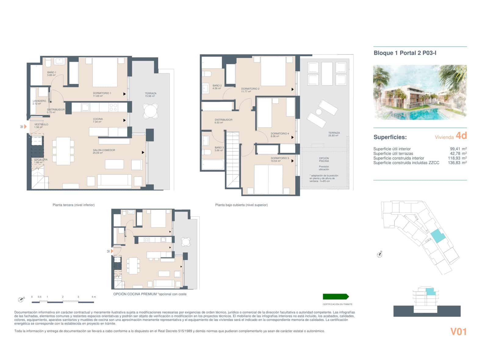 3 soverom Leilighet til salgs i Javea / Xabia med svømmebasseng garasje - € 730 000 (Ref: 9635205)
