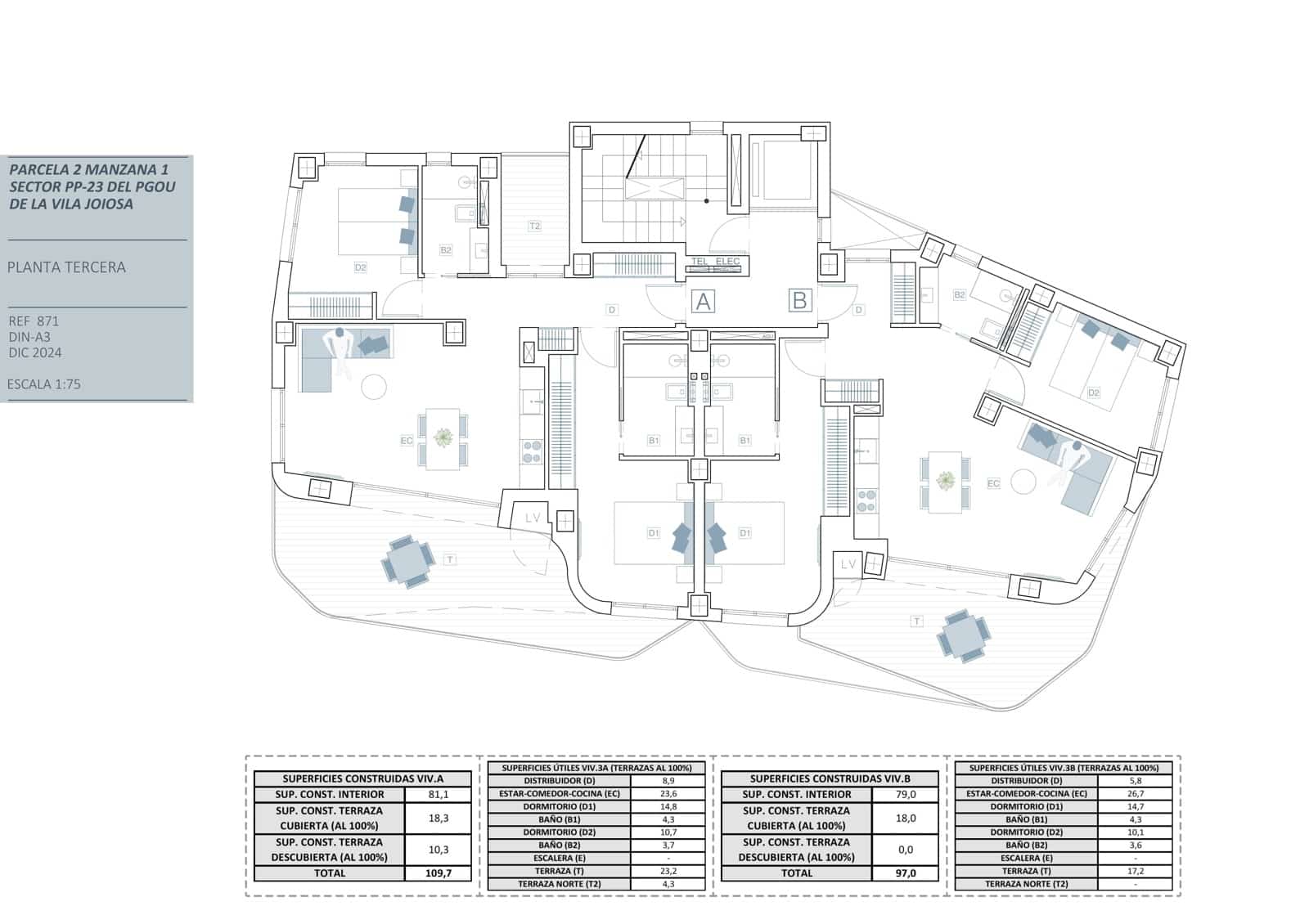 Apartamento de 2 habitaciones en La Villajoyosa / Vila Joiosa en venta con piscina - 495.000 € (Ref: 9635206)