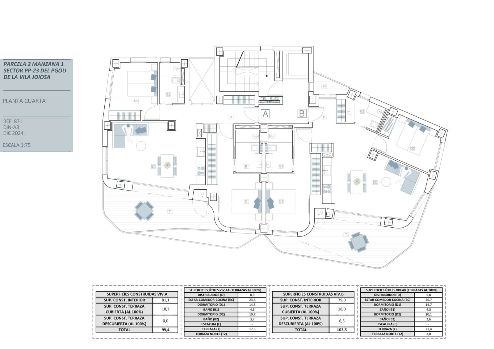 Apartamento de 2 habitaciones en La Villajoyosa / Vila Joiosa en venta con piscina - 495.000 € (Ref: 9635206)