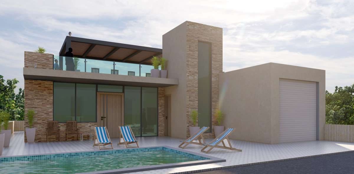 3 sypialnia Dom na sprzedaż w Fuente Alamo de Murcia z garażem - 267 464 € (Ref: 9639859)