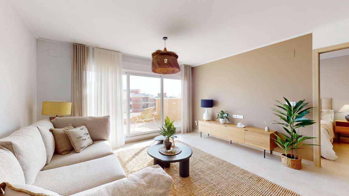 3 sypialnia Apartament na sprzedaż w Pilar de la Horadada z basenem garażem - 354 900 € (Ref: 9672897)
