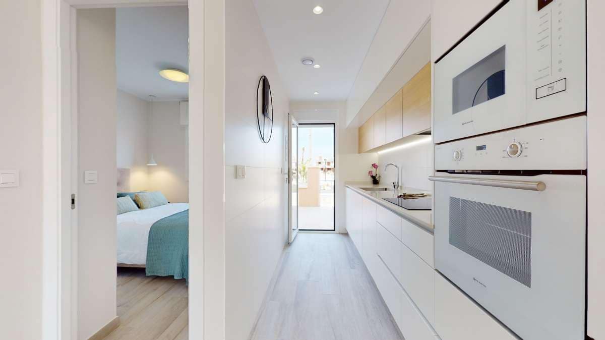 3 sypialnia Apartament na sprzedaż w Pilar de la Horadada z basenem garażem - 354 900 € (Ref: 9672897)