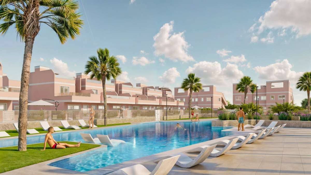 3 sypialnia Apartament na sprzedaż w Pilar de la Horadada z basenem garażem - 354 900 € (Ref: 9672897)