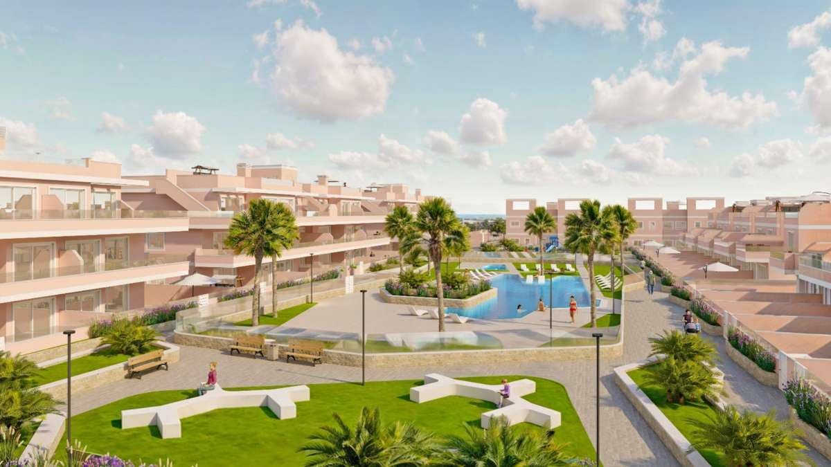 3 sypialnia Apartament na sprzedaż w Pilar de la Horadada z basenem garażem - 354 900 € (Ref: 9672897)