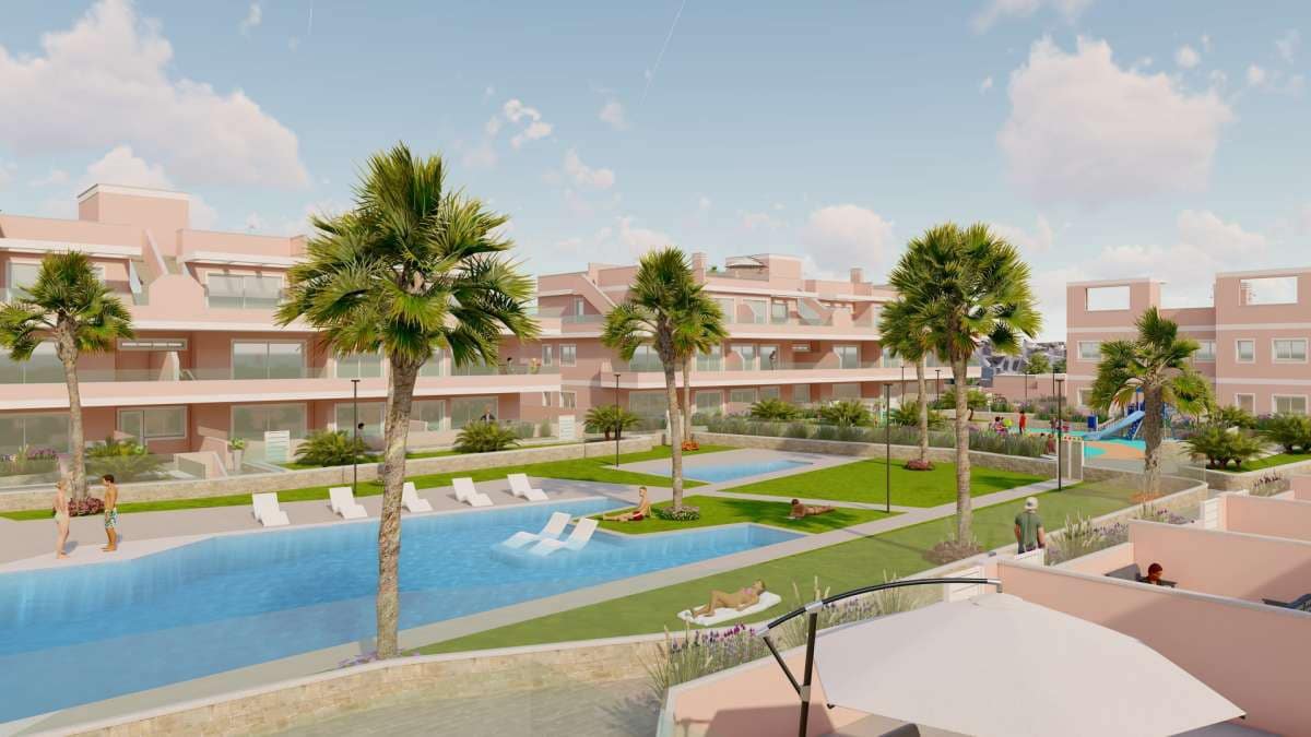 3 sypialnia Apartament na sprzedaż w Pilar de la Horadada z basenem garażem - 354 900 € (Ref: 9672897)