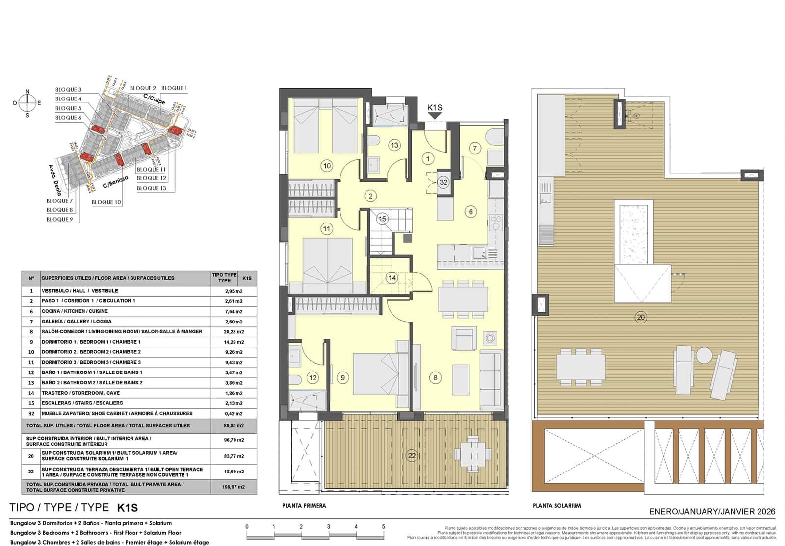 2 soverom Leilighet til salgs i Torrevieja med svømmebasseng garasje - € 390 000 (Ref: 9673135)