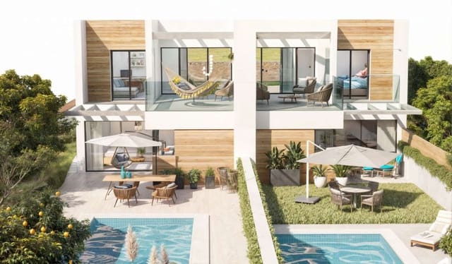 3 soveværelse Byhus til salg i Escandinavia - Cautivador, Alfaz del Pi / L'Alfàs del Pi med swimmingpool garage - € 335.000 (Ref: 9673307)