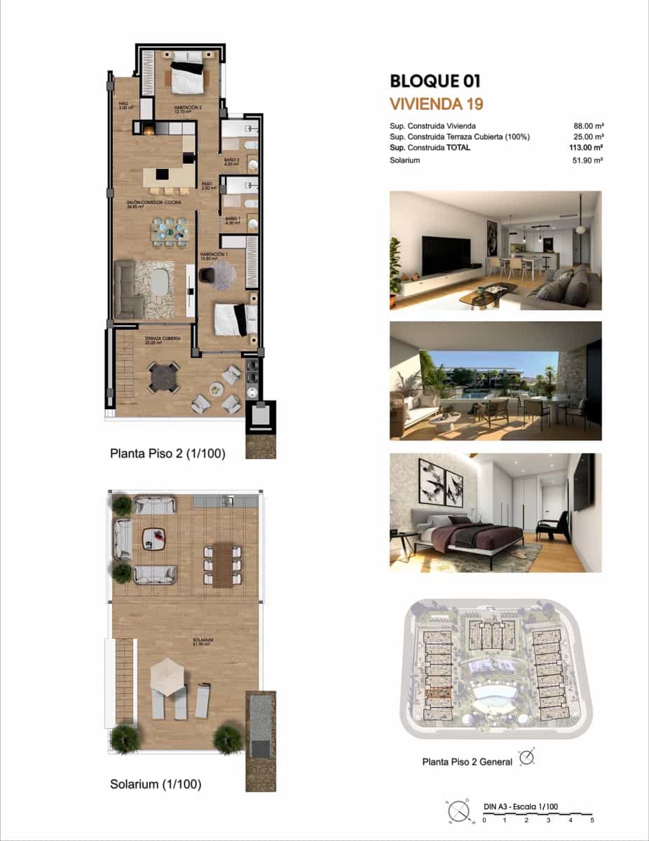 2 camera da letto Appartamento in vendita in Monforte del Cid con garage - 375.000 € (Rif: 9734086)