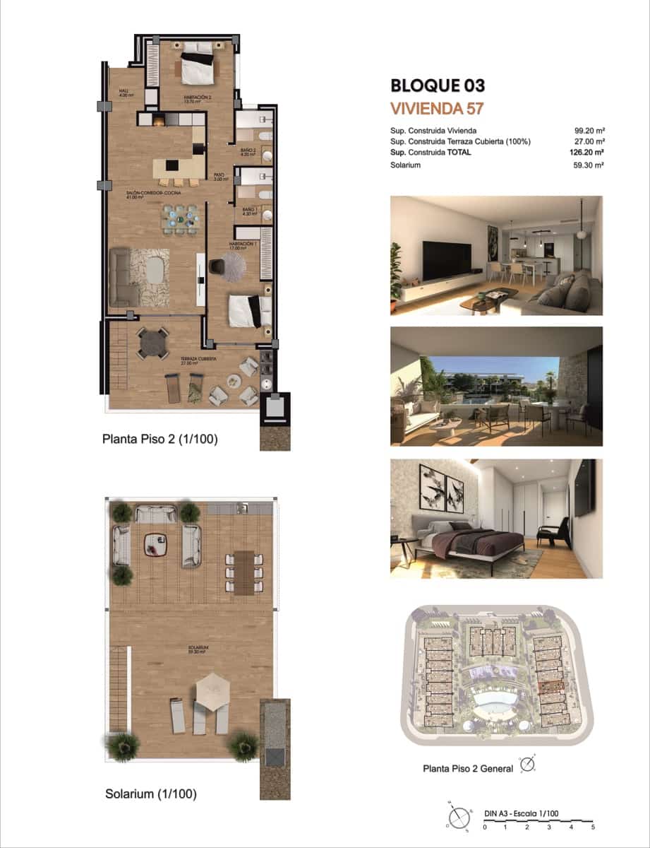 2 soveværelse Lejlighed til salg i Monforte del Cid med garage - € 395.000 (Ref: 9737308)