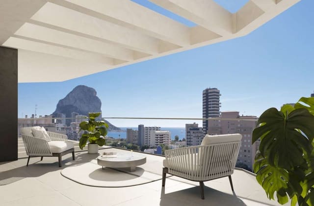 3 sypialnia Apartament na sprzedaż w Manzanera - Tosal, Calpe / Calp z basenem garażem - 670 000 € (Ref: 9751133)