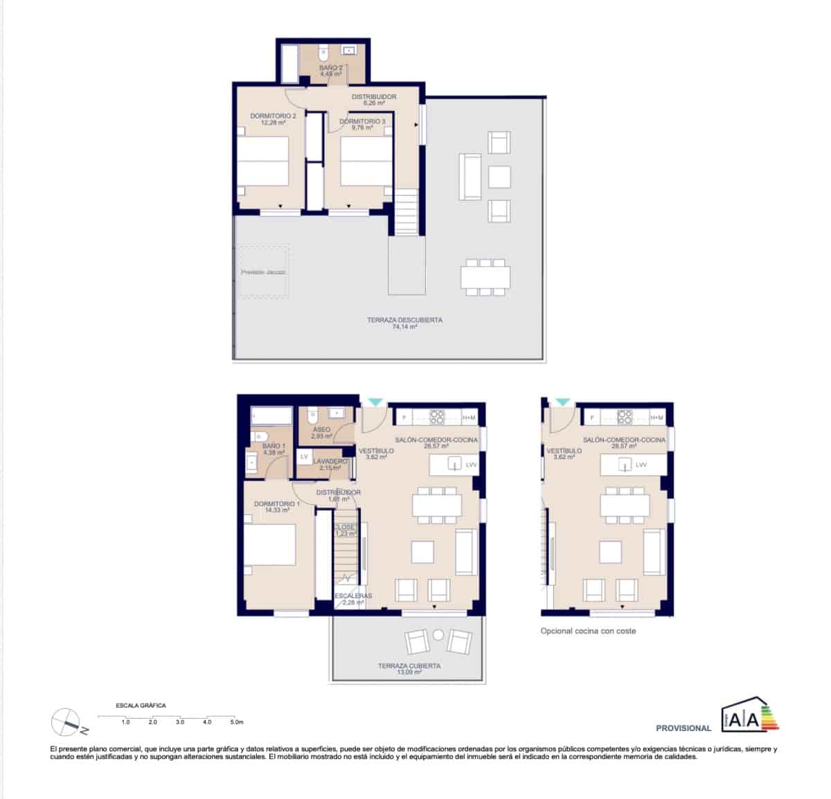 3 quarto Apartamento para venda em La Villajoyosa / Vila Joiosa com piscina garagem - 398 000 € (Ref: 9751393)