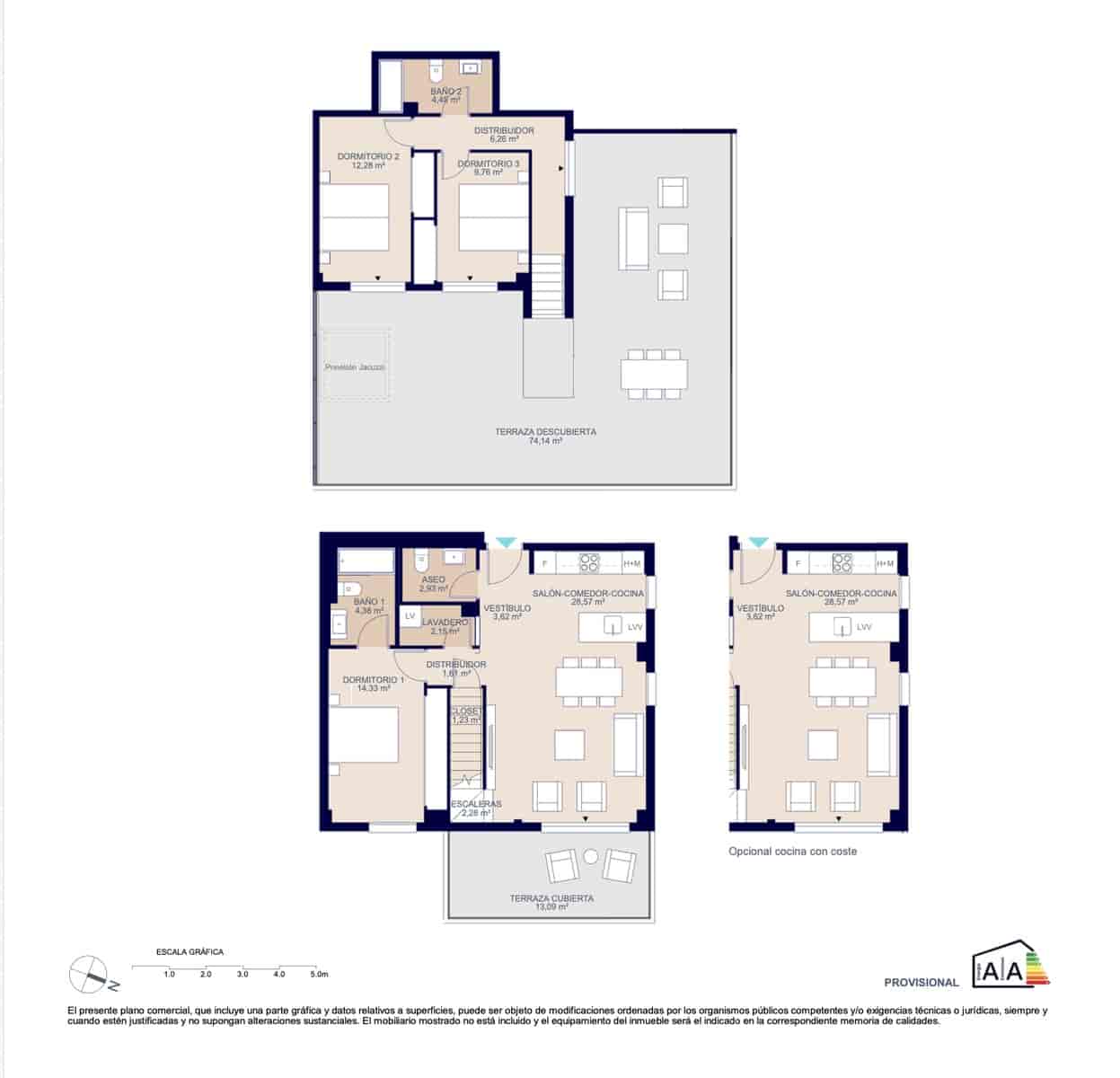 3 quarto Apartamento para venda em La Villajoyosa / Vila Joiosa com piscina garagem - 398 000 € (Ref: 9751393)