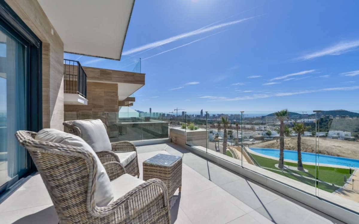 2 chambre Appartement à vendre à Finestrat avec piscine garage - 550 000 € (Ref: 9751398)