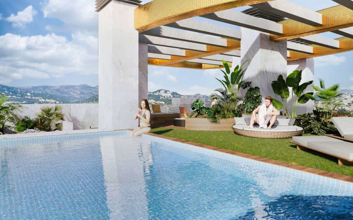 3 sovrum Lägenhet till salu i Calpe / Calp med pool - 620 000 € (Ref: 9751399)