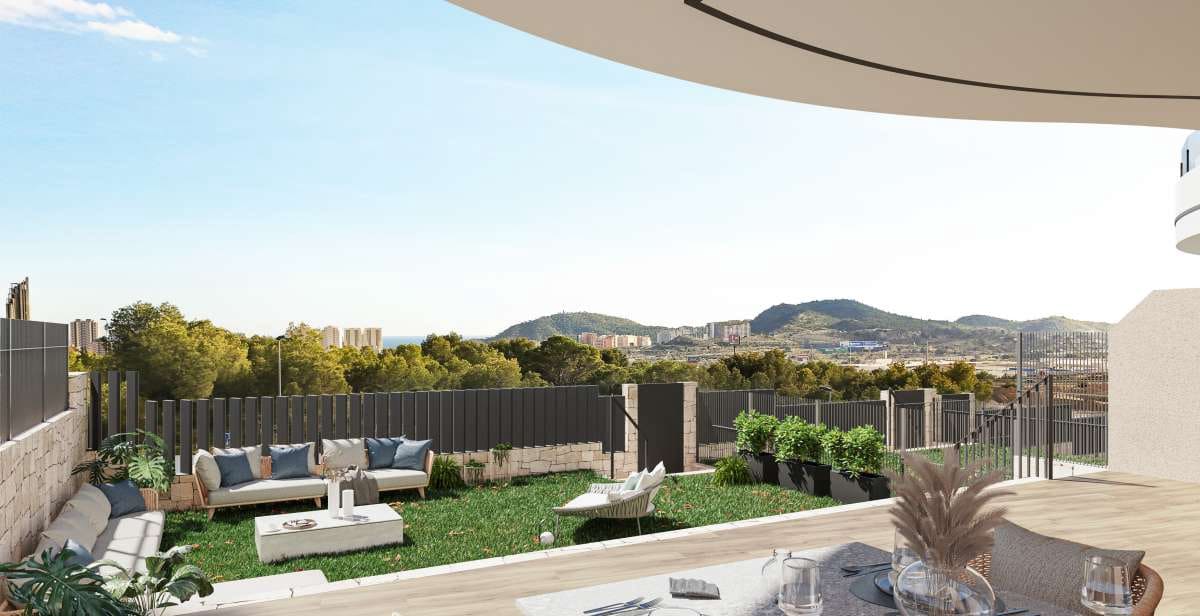 2 sypialnia Apartament na sprzedaż w Finestrat z basenem garażem - 396 000 € (Ref: 9815245)