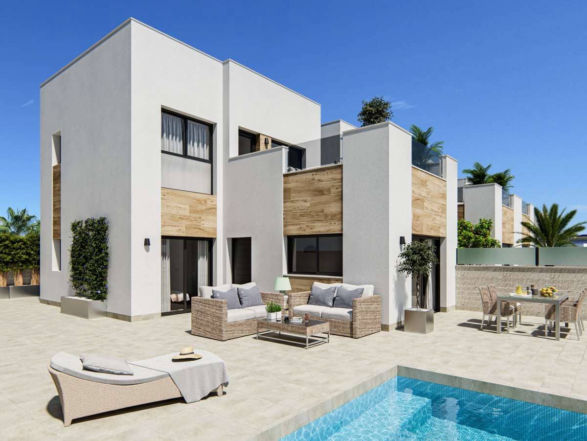 Chalet de 3 habitaciones en San Fulgencio en venta con piscina garaje - 395.000 € (Ref: 9914120)