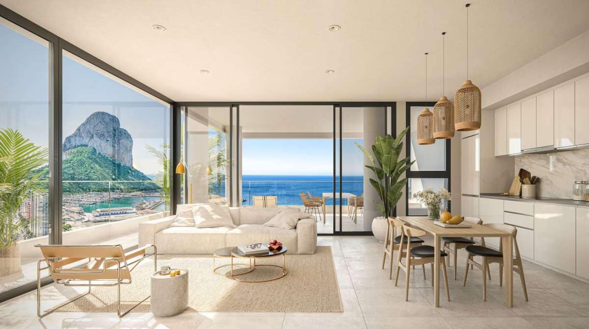 2 slaapkamer Appartement te koop in Calpe / Calp met zwembad garage - € 620.000 (Ref: 9914366)