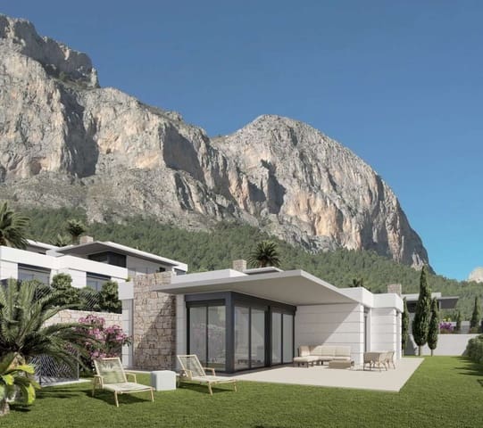4 Zimmer Villa zu verkaufen in Polop mit Pool Garage - 577.500 € (Ref: 9914402)