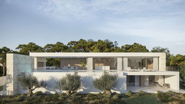 4 makuuhuone Huvila myytävänä paikassa Teulada Pueblo, Teulada-Moraira mukana uima-altaan 
autotalli - 2 350 000 € (Ref: 9914488)