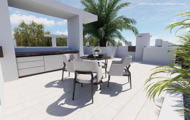 3 sypialnia Willa na sprzedaż w Centro, Los Alcázares z basenem garażem - 587 800 € (Ref: 9914511)