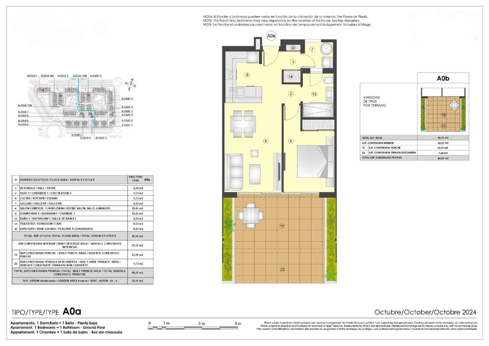 1 sovrum Lägenhet till salu i Torrevieja med pool garage - 255 000 € (Ref: 9916309)