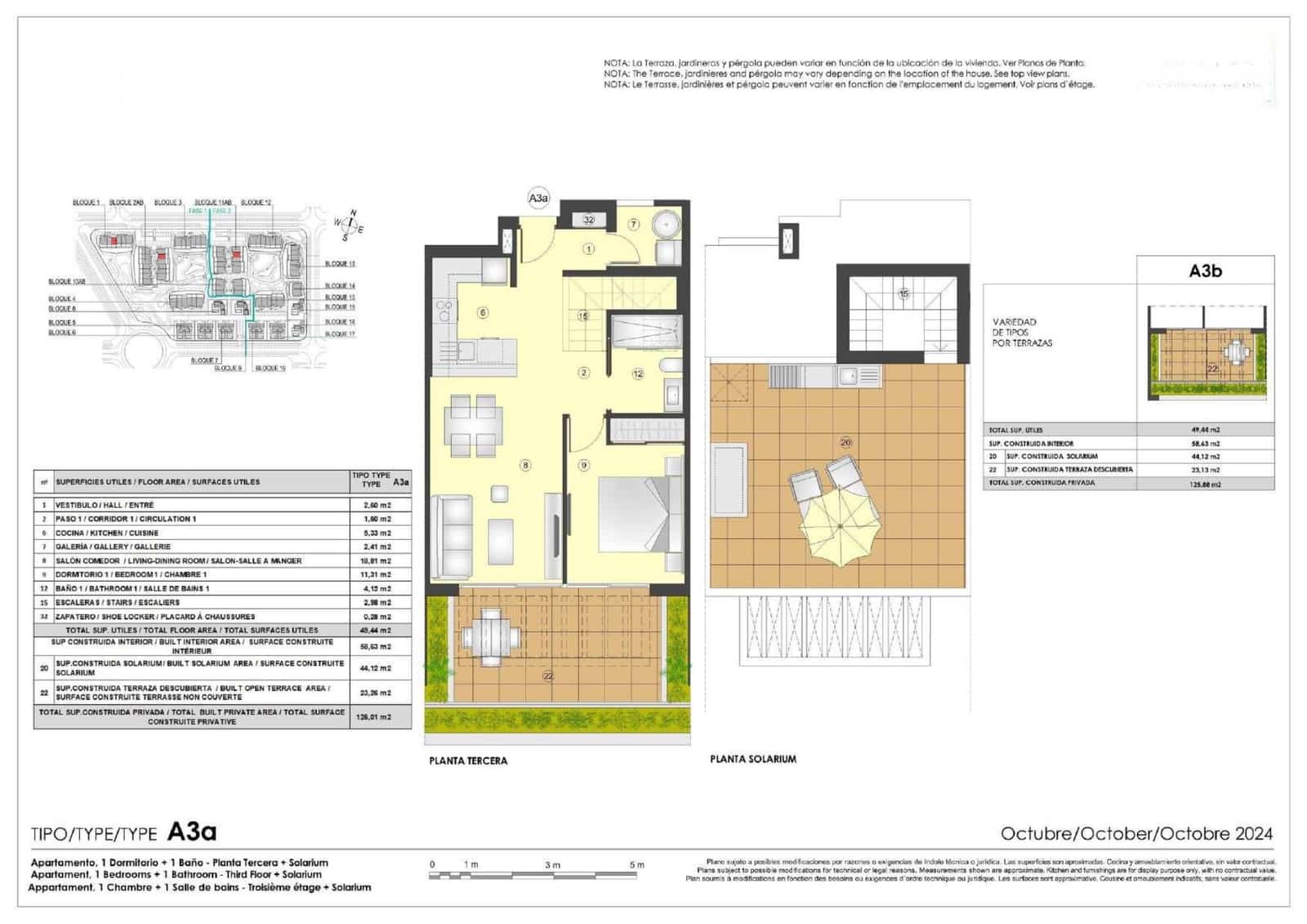 1 slaapkamer Appartement te koop in Torrevieja met zwembad garage - € 272.000 (Ref: 9916311)