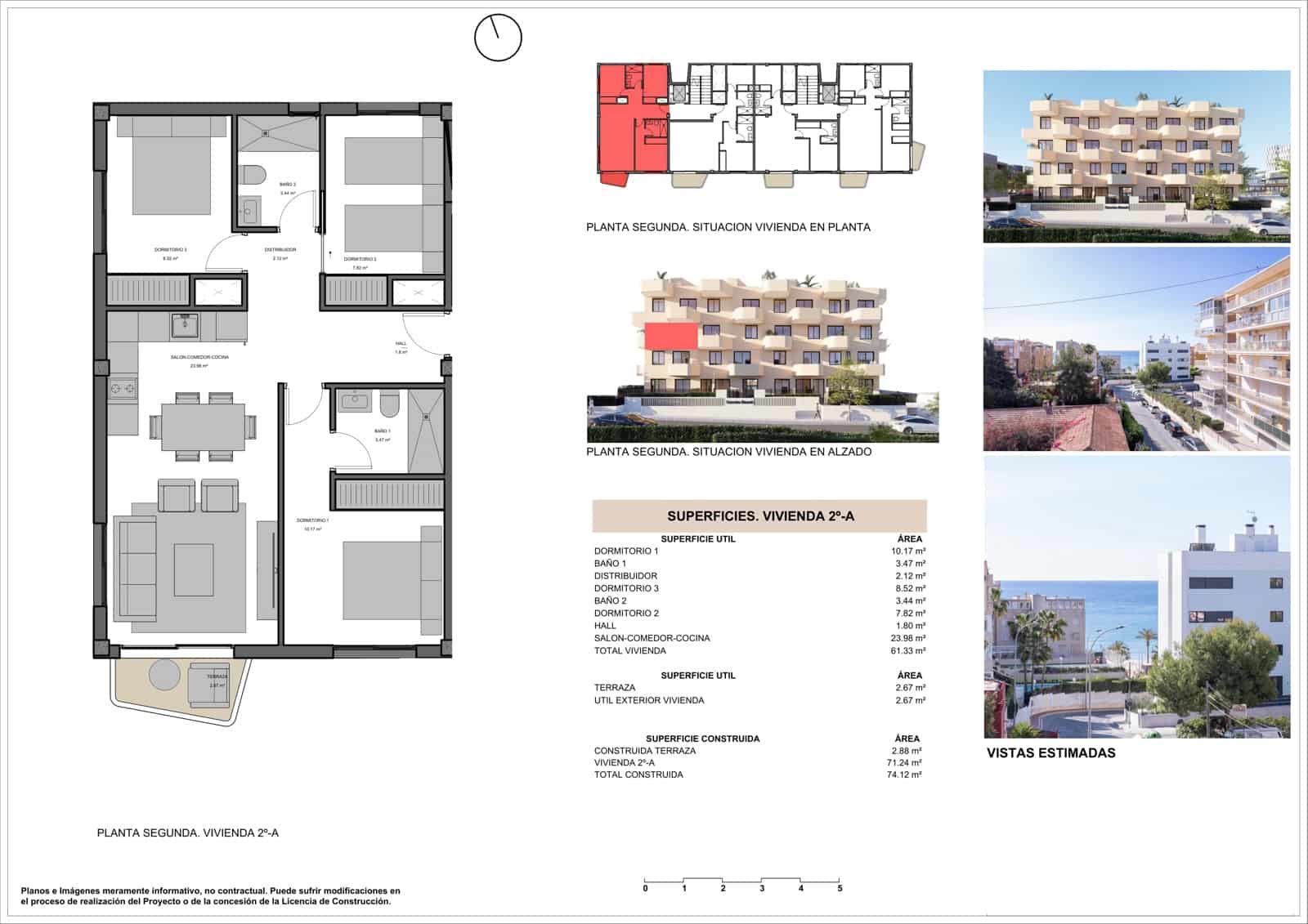 3 soverom Leilighet til salgs i El Campello med svømmebasseng garasje - € 420 000 (Ref: 9916322)