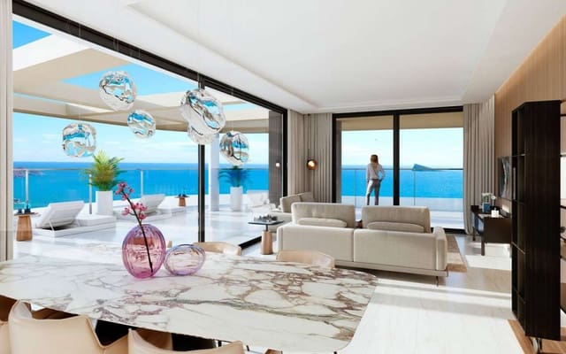 3 soveværelse Lejlighed til salg i Playa Poniente, Benidorm med swimmingpool garage - € 880.000 (Ref: 9918816)