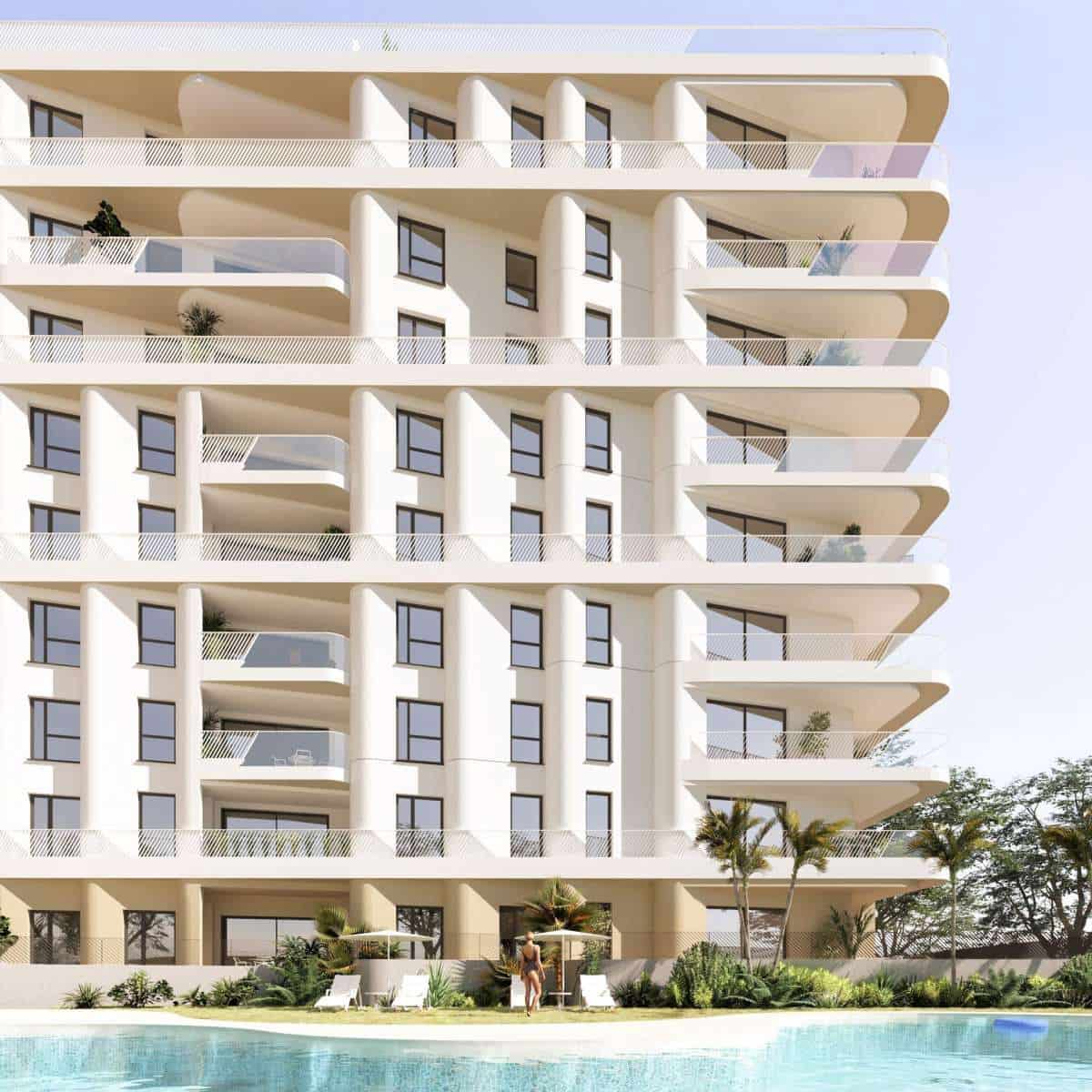 1 quarto Apartamento para venda em La Villajoyosa / Vila Joiosa com piscina garagem - 285 000 € (Ref: 9940919)