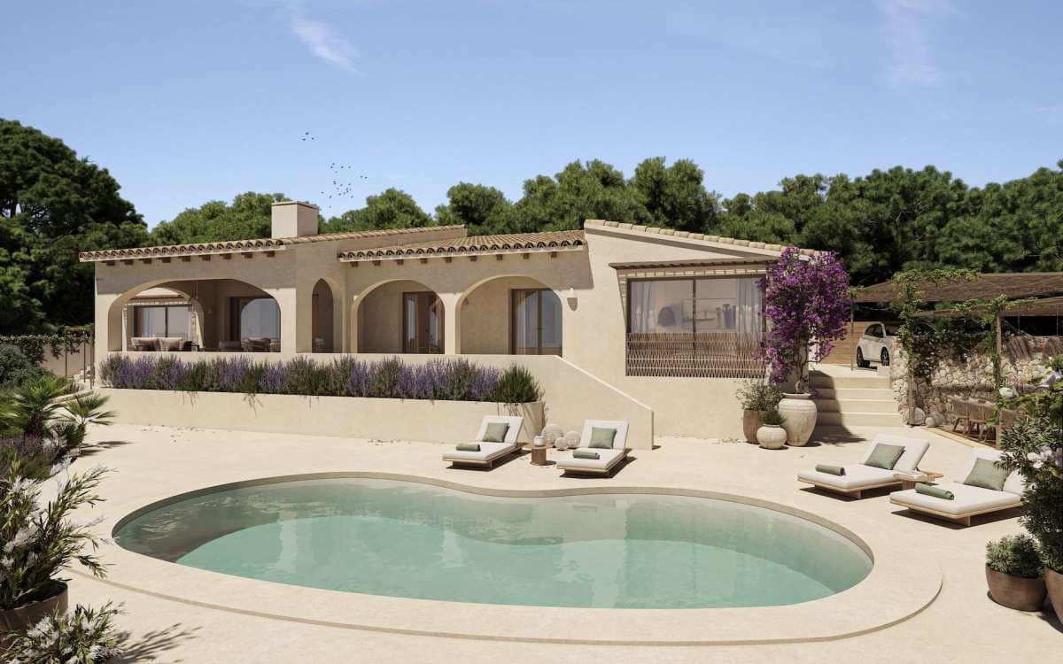 Chalet de 3 habitaciones en Benissa en venta con piscina garaje - 1.250.000 € (Ref: 9940922)
