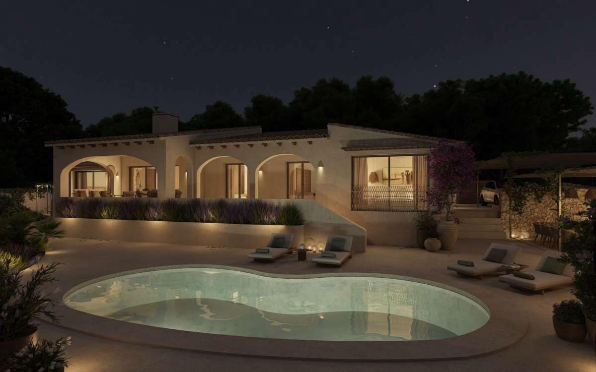 Chalet de 3 habitaciones en Benissa en venta con piscina garaje - 1.250.000 € (Ref: 9940922)