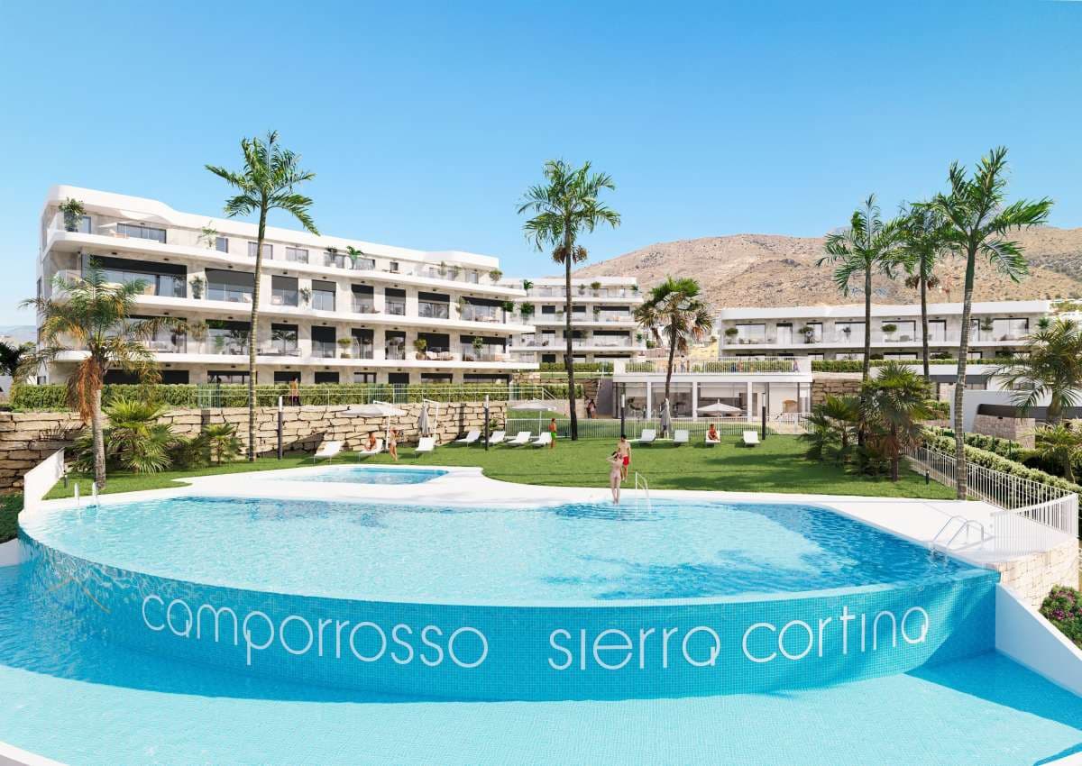 2 sovrum Lägenhet till salu i Finestrat med pool garage - 630 000 € (Ref: 9940950)