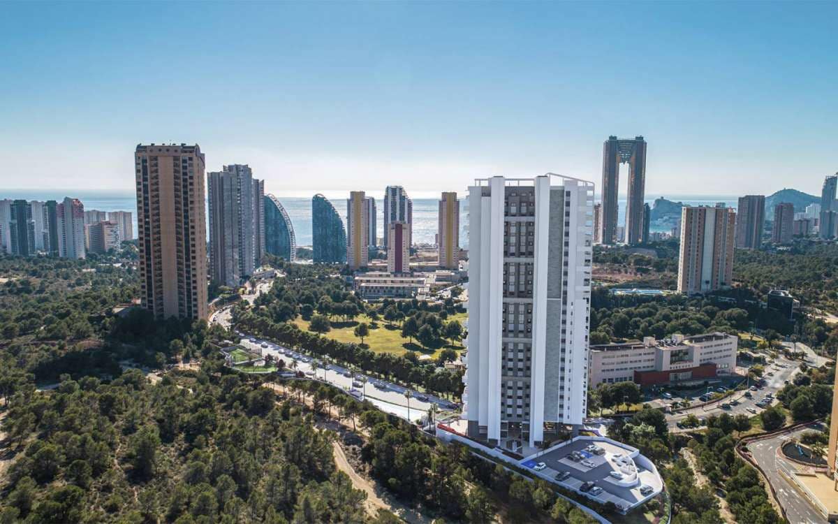 Apartamento de 3 habitaciones en Benidorm en venta con piscina garaje - 575.000 € (Ref: 9942926)