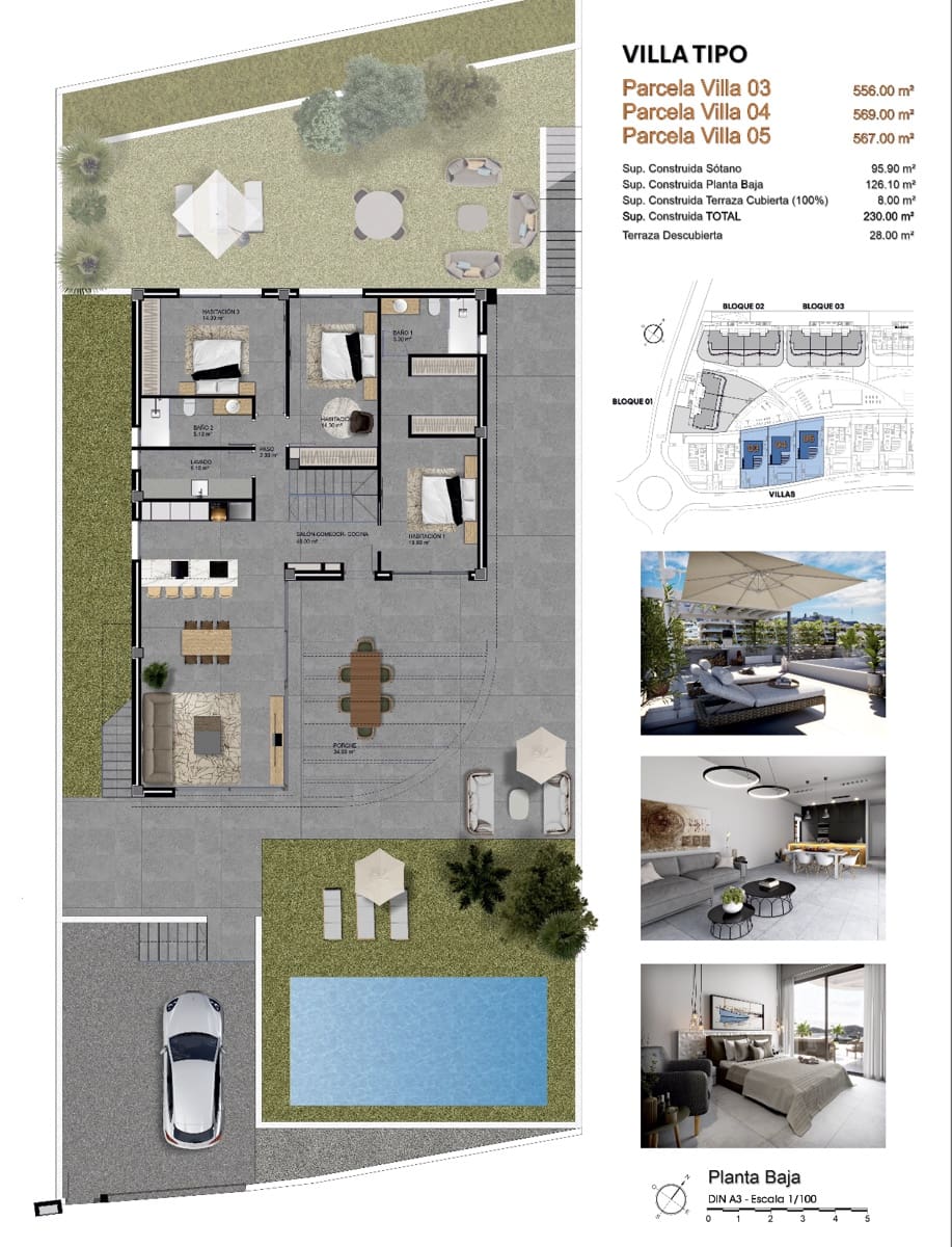 4 quarto Moradia para venda em Finestrat com piscina garagem - 699 000 € (Ref: 9942945)