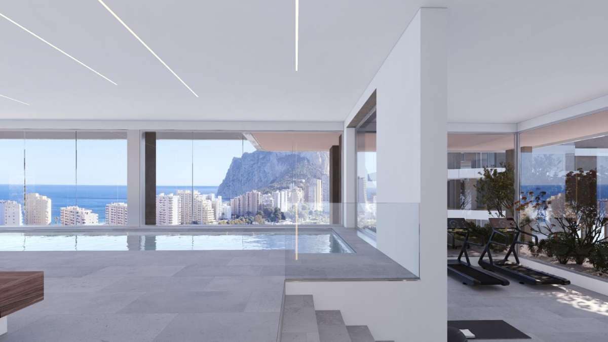 3 makuuhuone Huoneisto myytävänä paikassa Calpe / Calp mukana uima-altaan 
autotalli - 1 032 210 € (Ref: 9943011)