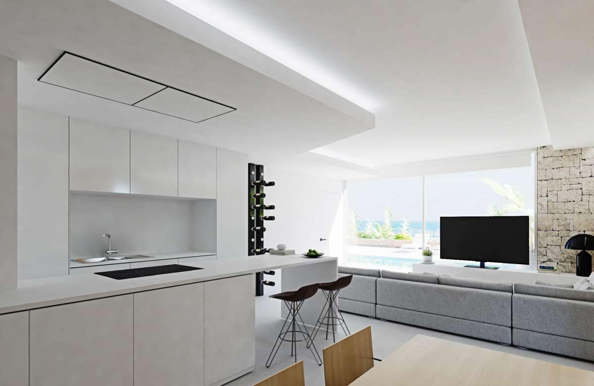 3 sypialnia Apartament na sprzedaż w Calpe / Calp z basenem garażem - 1 450 000 € (Ref: 9943080)