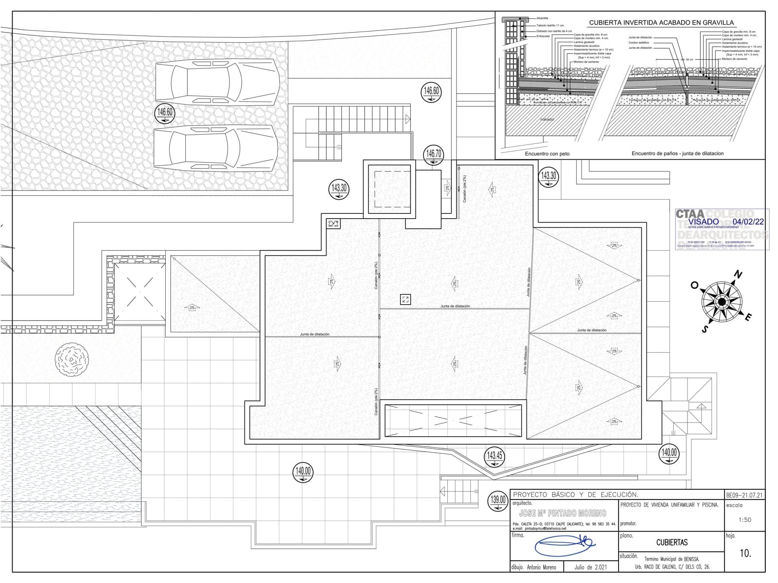 4 soveværelse Villa til salg i Benissa med swimmingpool garage - € 2.450.000 (Ref: 9943097)