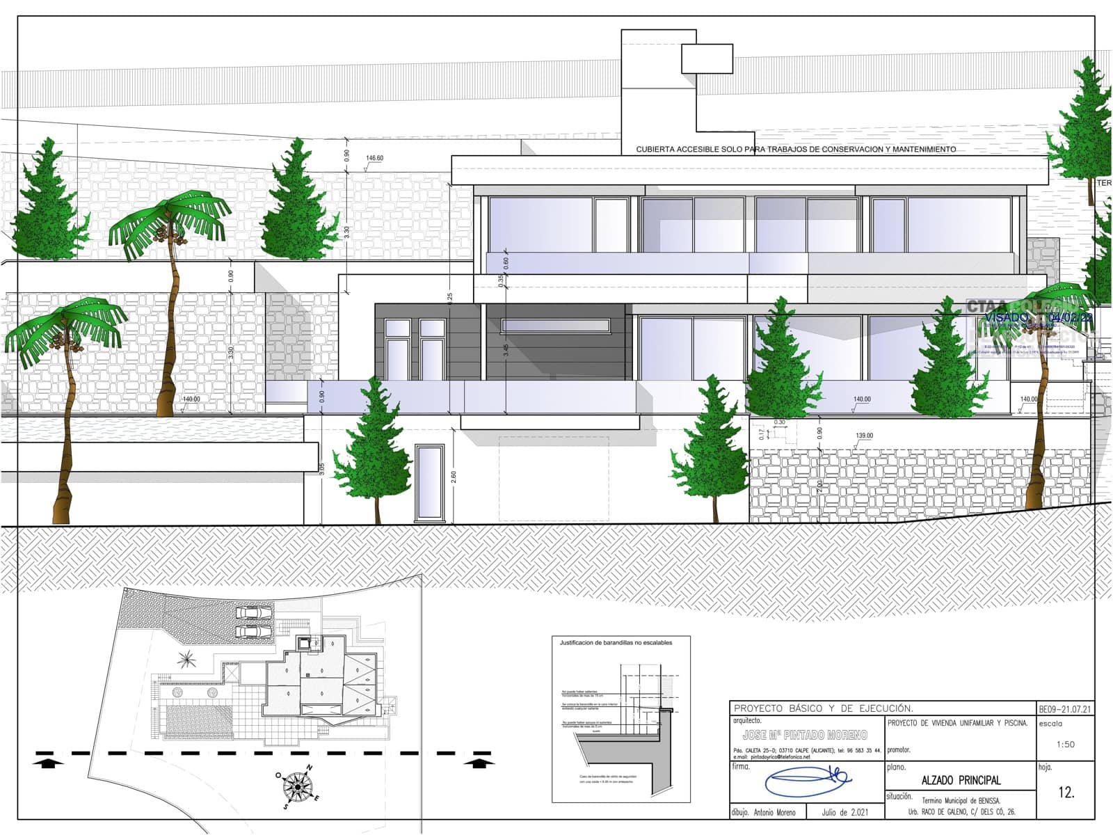 4 soveværelse Villa til salg i Benissa med swimmingpool garage - € 2.450.000 (Ref: 9943097)