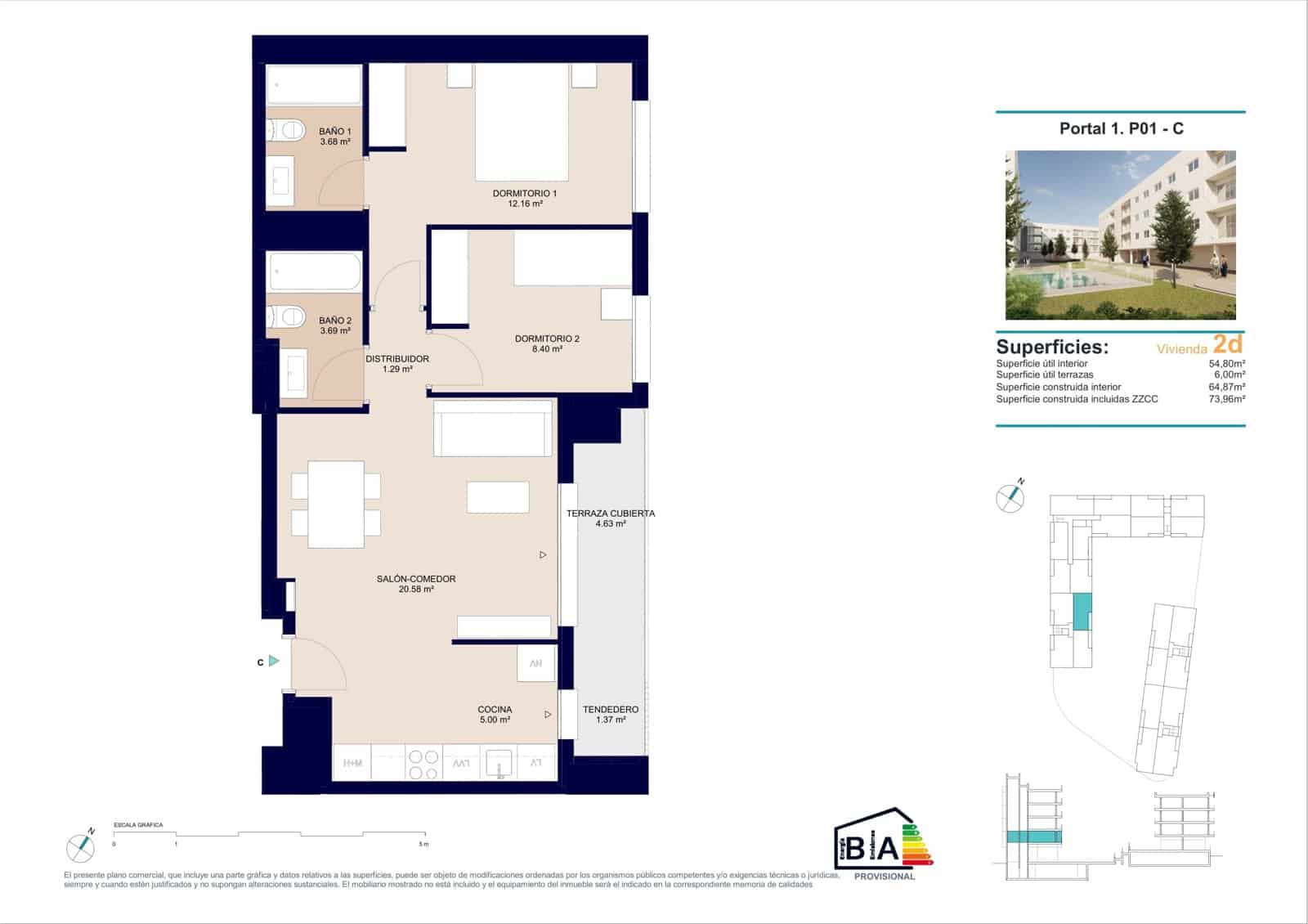 2 chambre Appartement à vendre à Alicante ville avec piscine garage - 289 000 € (Ref: 9943103)