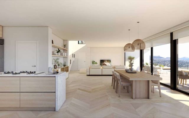 4 chambre Villa/Maison à vendre à Cumbre del Sol, Benitachell / Benitatxell avec piscine garage - 2 720 000 € (Ref: 9943125)