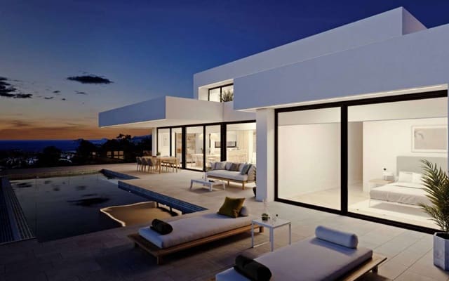 4 chambre Villa/Maison à vendre à Cumbre del Sol, Benitachell / Benitatxell avec piscine garage - 2 720 000 € (Ref: 9943125)