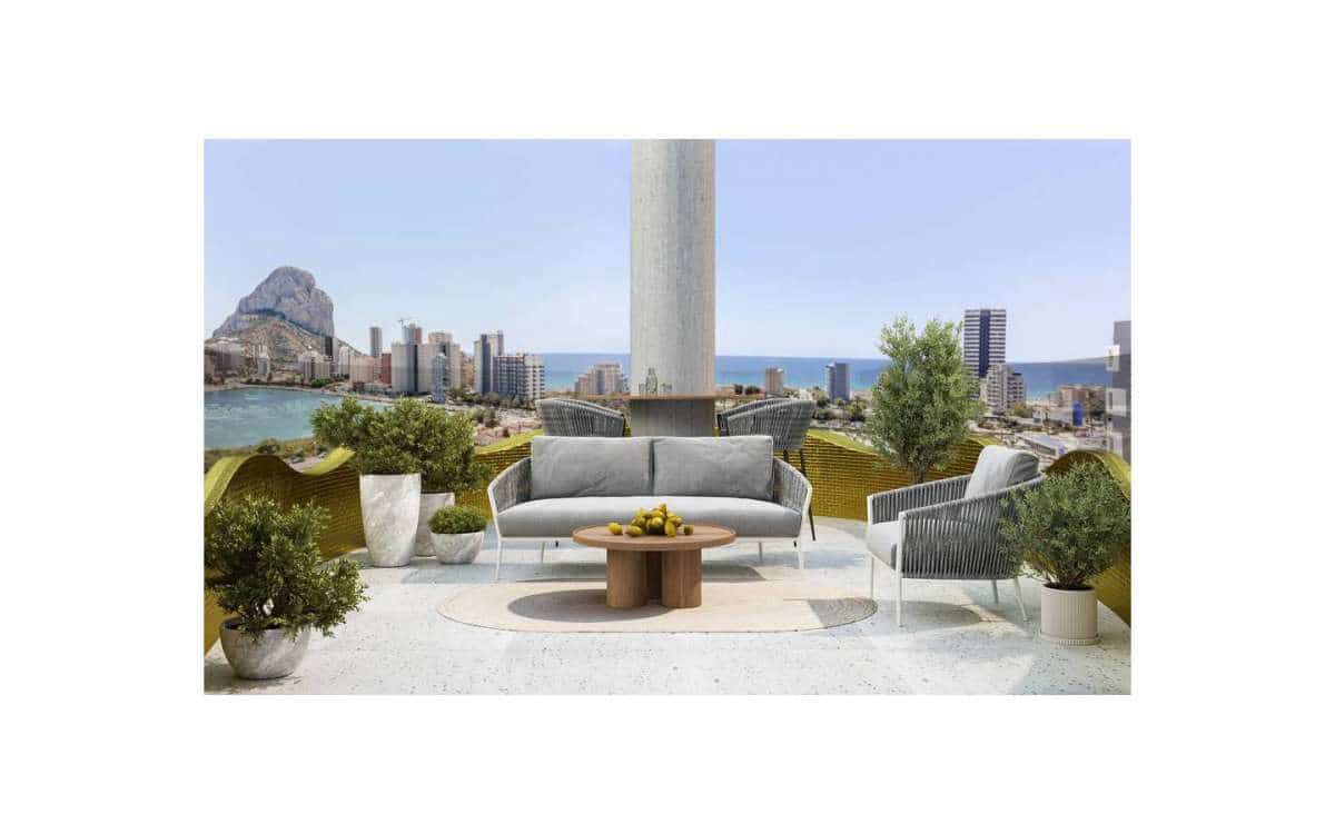 3 sypialnia Apartament na sprzedaż w Calpe / Calp z basenem - 730 000 € (Ref: 9943128)