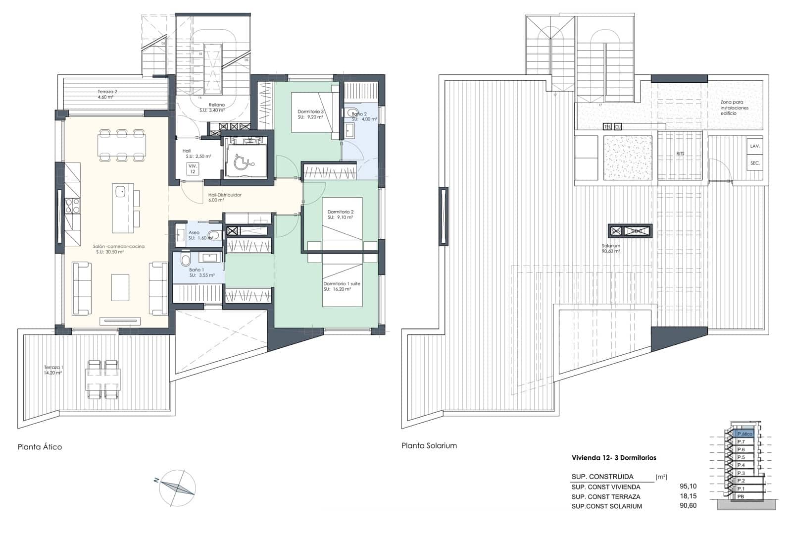3 soverom Leilighet til salgs i Guardamar del Segura med svømmebasseng - € 750 000 (Ref: 9943166)