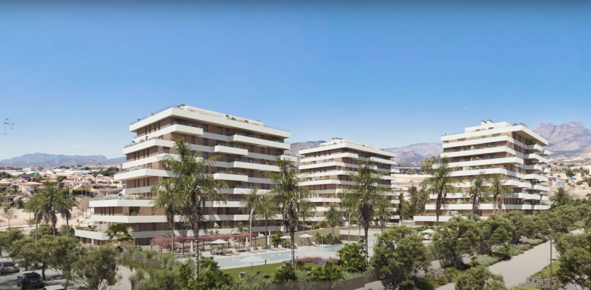 2 soveværelse Lejlighed til salg i La Villajoyosa / Vila Joiosa med swimmingpool garage - € 395.000 (Ref: 9943170)