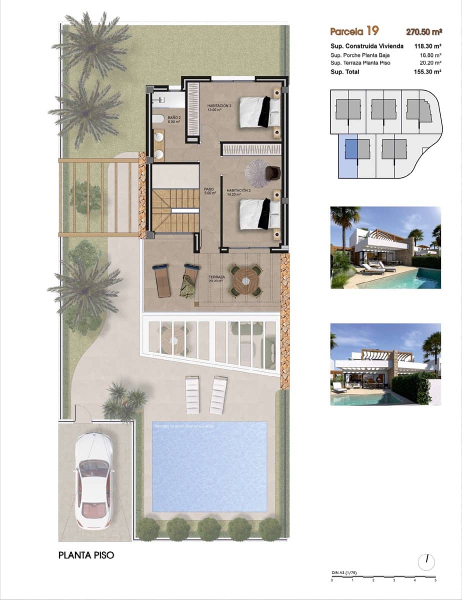 3 chambre Villa/Maison à vendre à Monforte del Cid avec piscine - 575 000 € (Ref: 9943173)