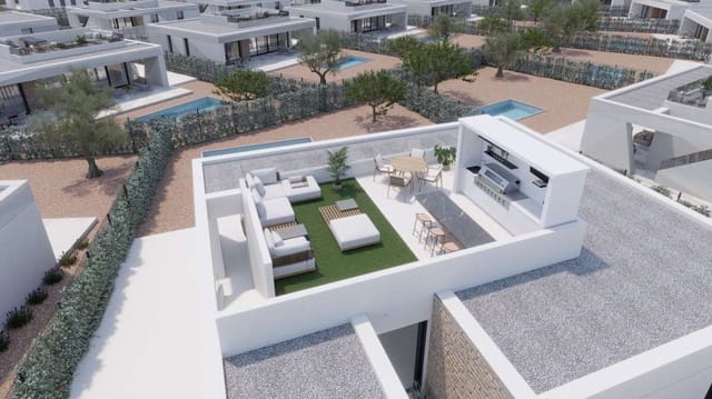 3 soveværelse Villa til salg i Fuente Alamo de Murcia med swimmingpool garage - € 395.000 (Ref: 9955475)