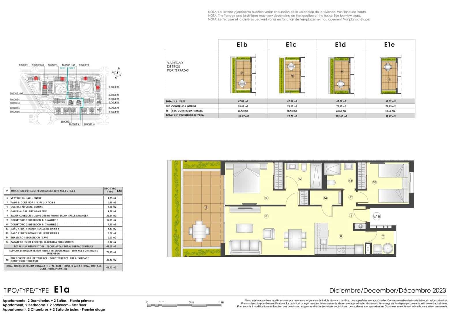 2 bedroom Apartment for sale in Torrevieja with pool garage - € 332,000 (Ref: 9961214)