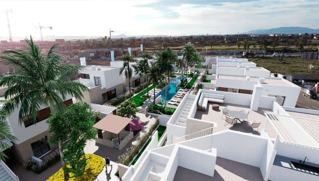 3 soverom Bungalow til salgs i Las Lomas de Rame - Bahía Bella, Los Alcázares med svømmebasseng garasje - € 320 000 (Ref: 9976017)
