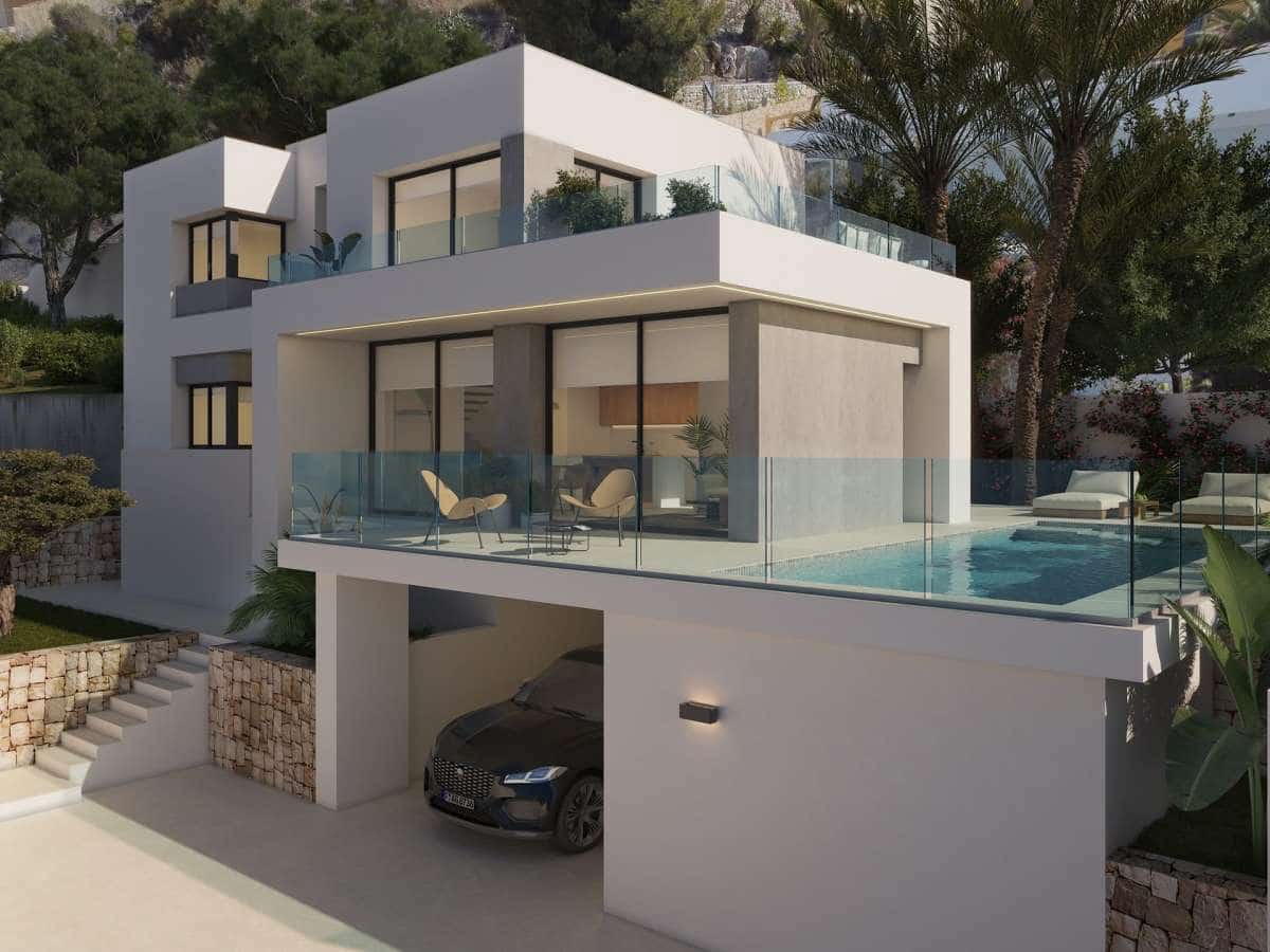 3 bedroom Villa for sale in Cumbre del Sol with pool garage - € 1,590,000 (Ref: 9977809)