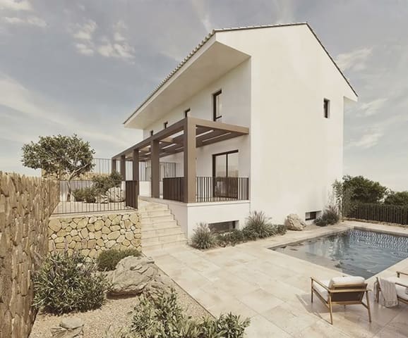 Pareado de 3 habitaciones en Coloma  , La Nucia en venta con piscina garaje - 594.000 € (Ref: 9989286)